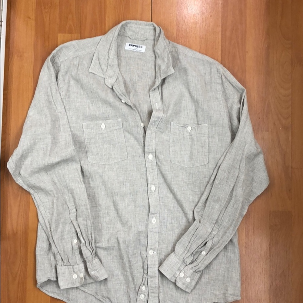 Men’s Express button down.  Size L